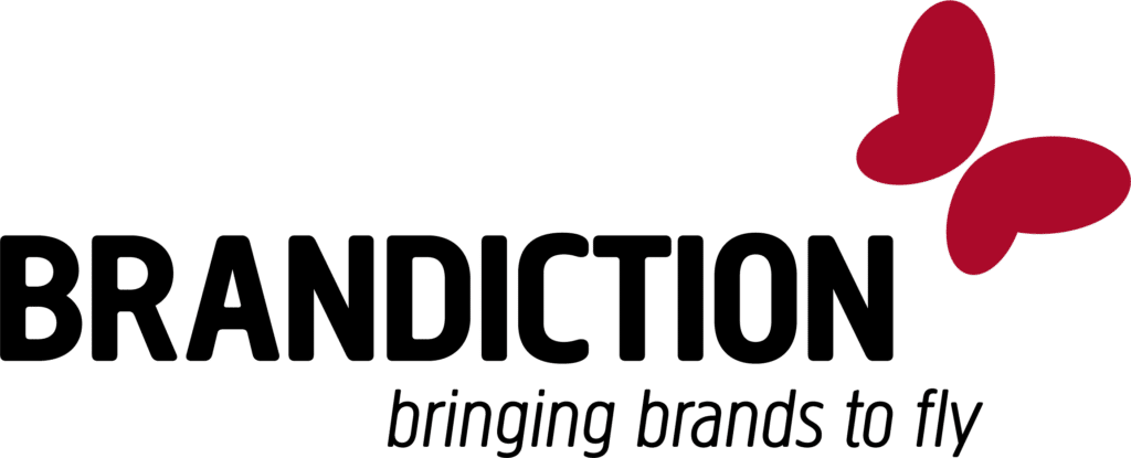 BRANDICTION . Bringing Brands To Life logo